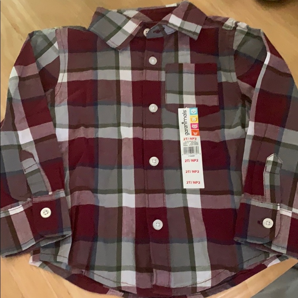 Toddler Button Shirt